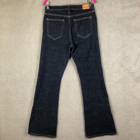 J. Crew Women's skinny flare Dark Blue Jeans size 29 - Picture 2 of 9
